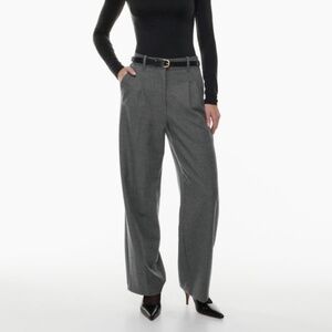 Aritzia Effortless Pants Size 10 Heather Grey